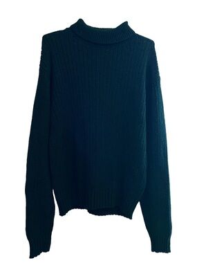 Vintage 50s Green Wool Sweater